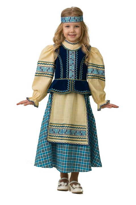 Народный костюм для девочки